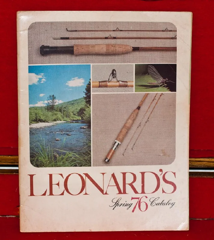 Fishing bait shaping case-Leonard Rod Co. 1976 Catalog