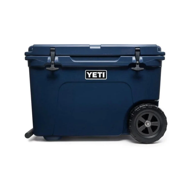 Fishing reel spool clamp-Yeti Tundra Haul Wheeled Cool Box - Navy