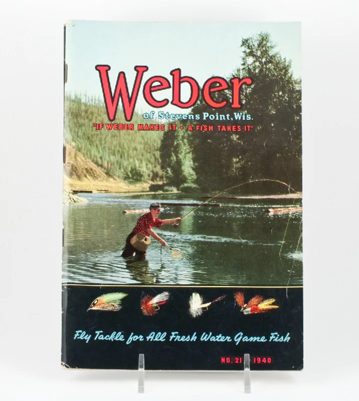 Fishing hook angle clamp-Weber 1940 Fishing Tackle Catalog