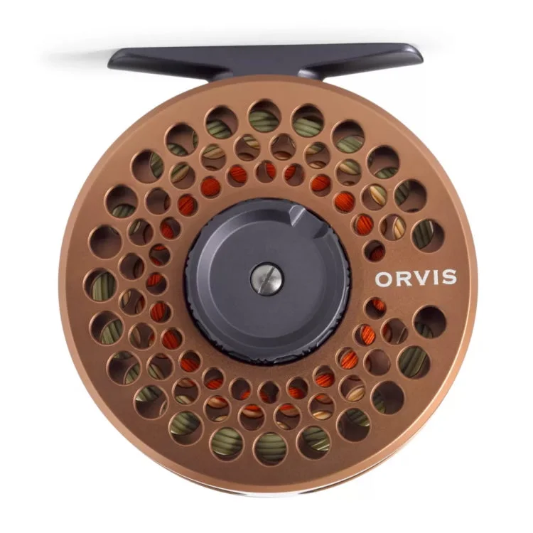 Fishing line knot clamp-Orvis Battenkill Disc Fly Reels - Copper