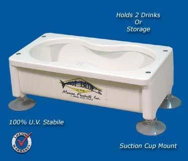 Fishing reel tension tray-Beverage/Cup/Drink Holders/Storage Box- 4.5" x 9" -DH2