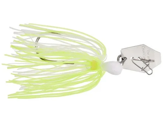 Fishing line splice clamp-Z-MAN Chatterbait Mini 1/4oz Chart/White