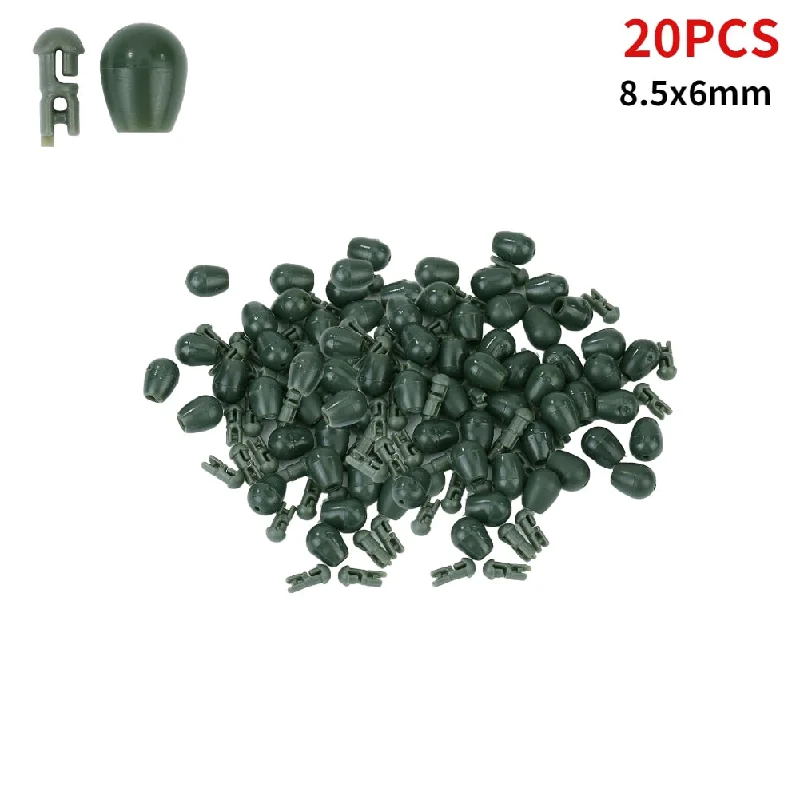 20pcs Green 8.5x6mm