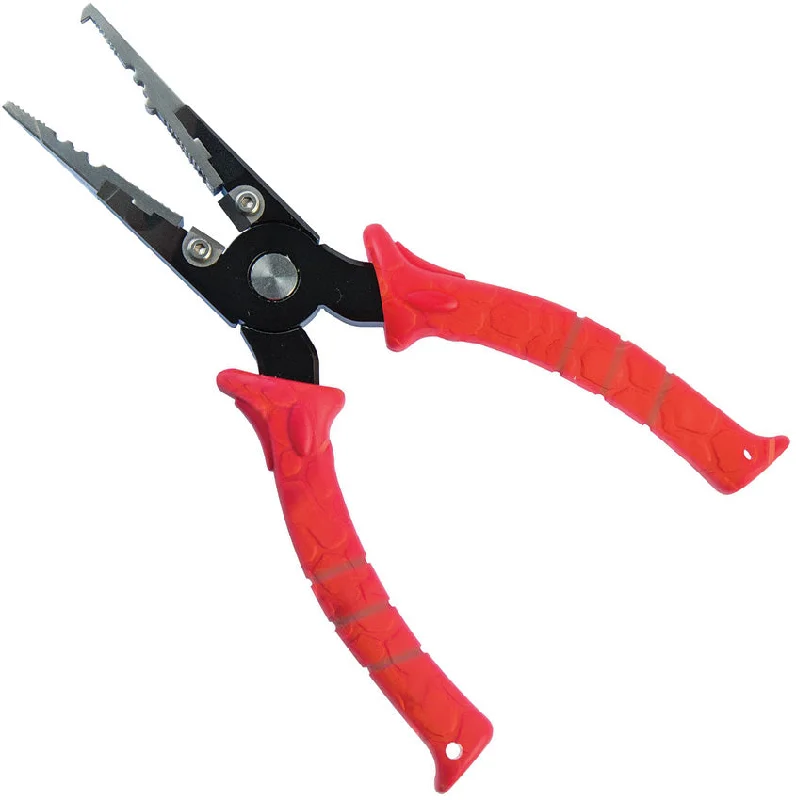 Fishing hook crimp case-Bubba Blade Split Ring Pliers