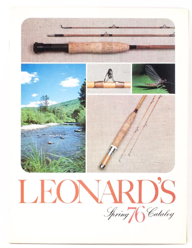 Fishing tackle lightweight pouch-Leonard Rod Co. 1976 Spring Catalog