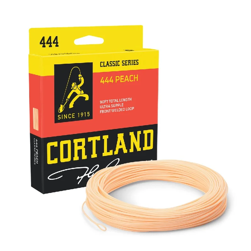 Fishing hook alignment case-CORTLAND 444 PEACH DOUBLE TAPER