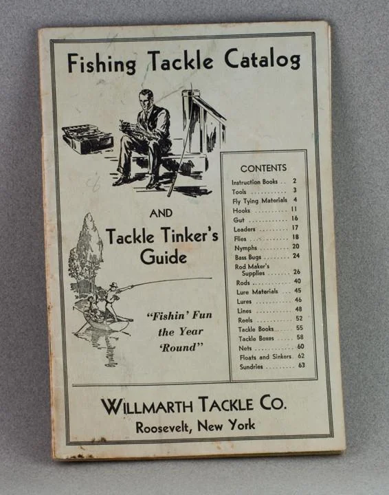 Fishing line splice clamp-Willmarth Tackle Co - Fishing Tackle Catalog (1936)