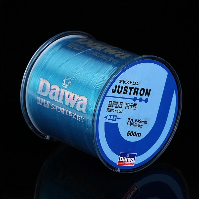 Fishing tackle multi-layer case-Nylon Fishing Line 500M Japanese Durable Fluorocarbon Sea Fishing Line 0.4-8.0 Super Strong Monofilament Thread Bulk Spool