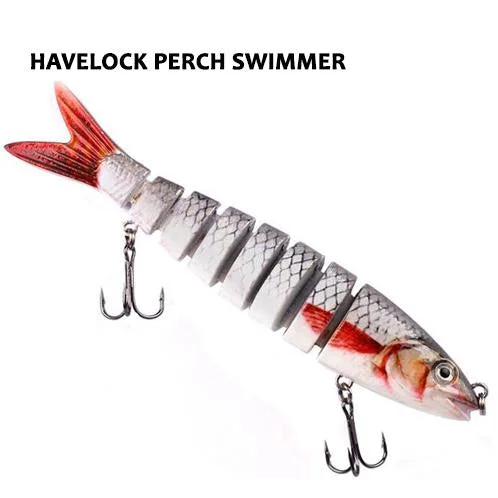 Fishing tackle utility clamp-Havelock Perch Swimmer