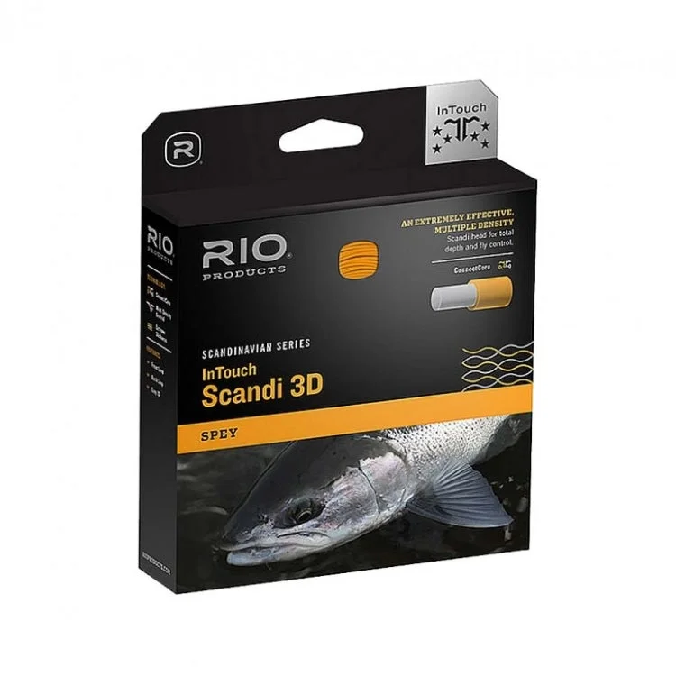 Fishing rod support clamp-Rio Scandi 3D Shooting Head Fly Line