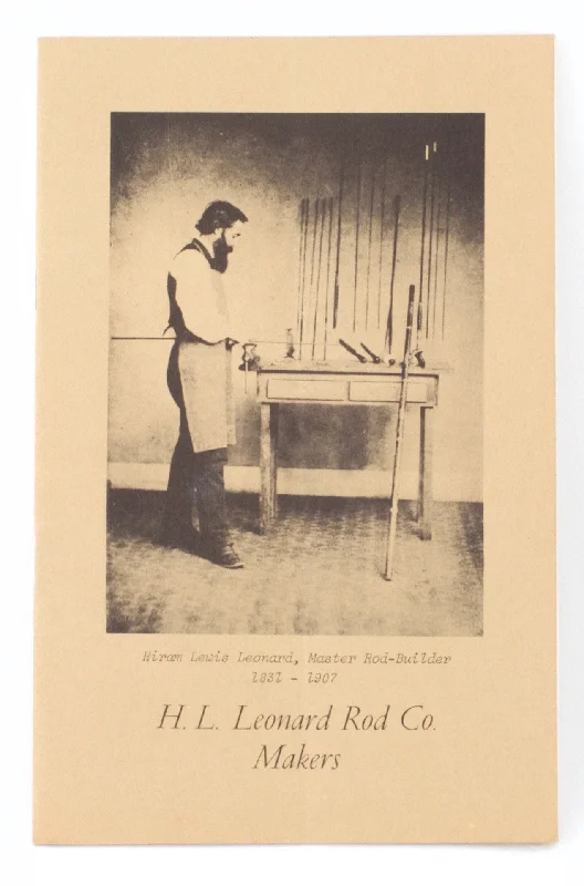 Fishing line knot clamp-Leonard Rod Co. Catalog