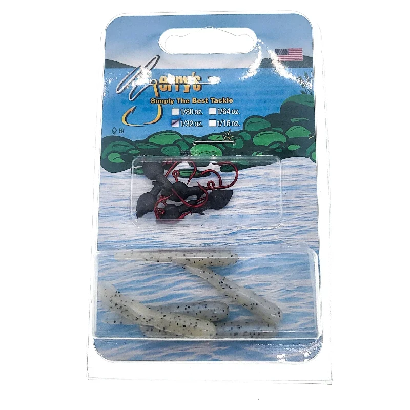 Fishing tackle travel case-Jerry Lures Mini Jig  Qty 5