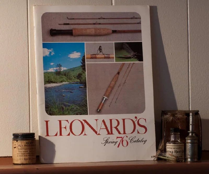 Fishing line knot clamp-Leonard Rod Co. 1976 Spring Catalog