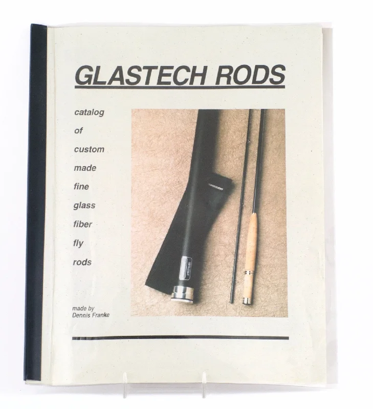 Fishing line braid case-Glastech Rods / Dennis Franke Catalog