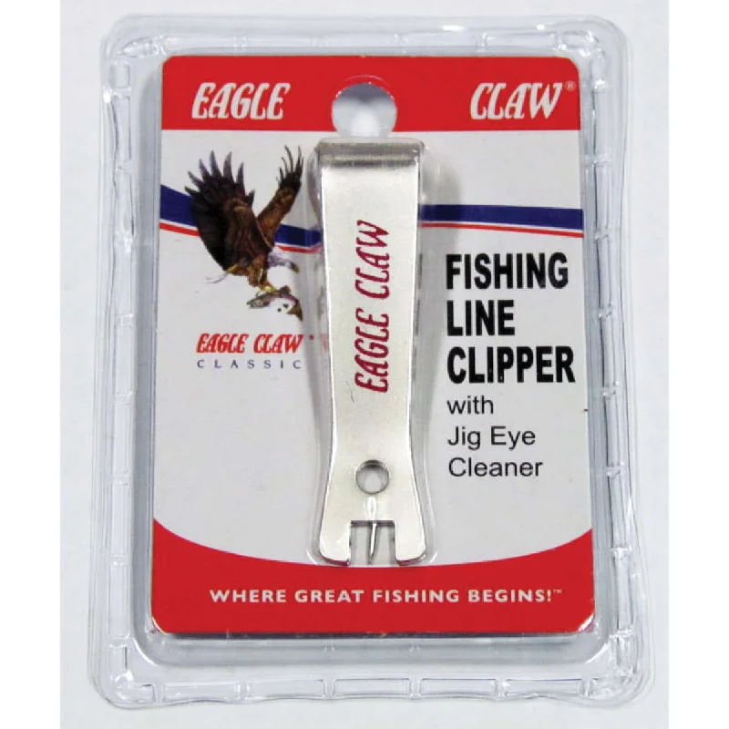 Fishing rod rotating tray-Eagle Claw Fishing Line Clipper & Jig Eye Cleaner