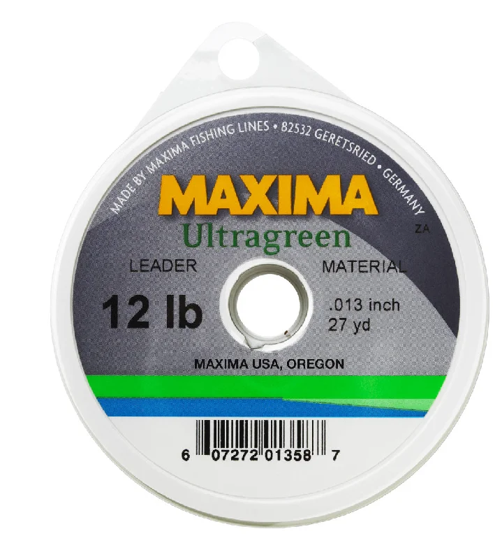 Fishing line knot tray-Maxima Leader Wheels-Ultragreen