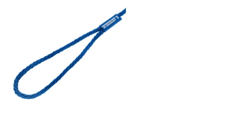 Fishing line splice clamp-TH Marine Dock Line 3/8in x 15ft Soild Braid Blue