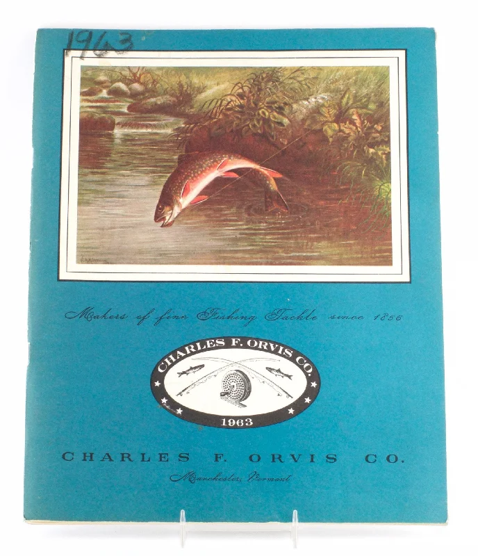 Fishing bait shaping case-Orvis Fishing Tackle Catalog - 1963