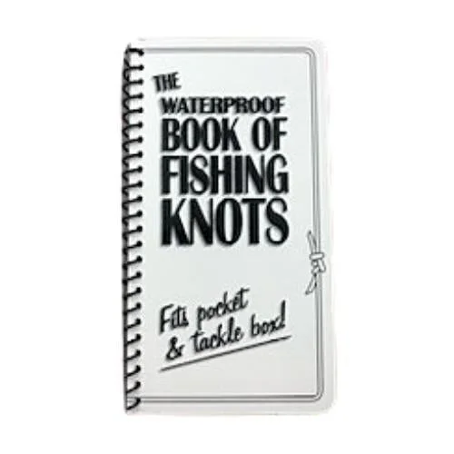 Fishing hook crimp clamp-Waterproof Fishing Knot Book