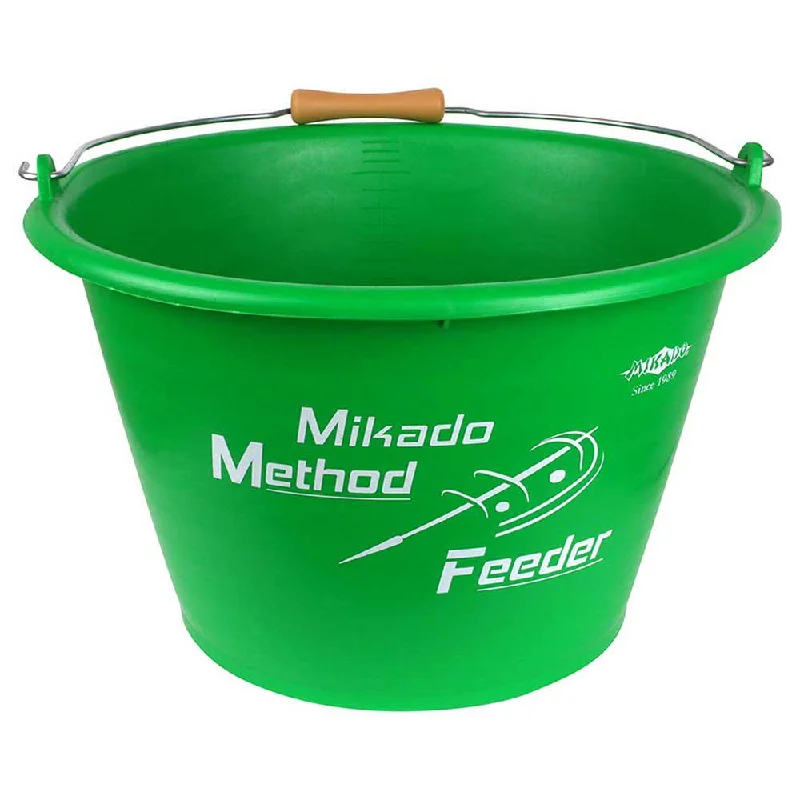 Fishing tackle hanging pouch-Mikado Method Feeder Bait Bucket 17L