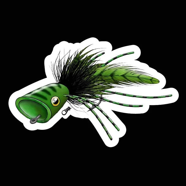 Fishing tackle multi-layer clamp-Cling Fishing Decals