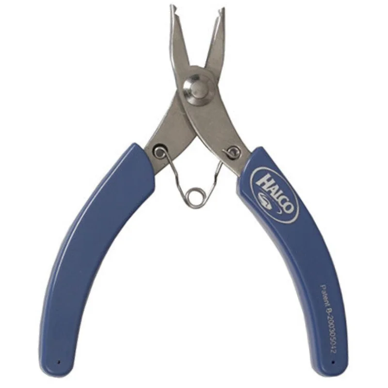 Fishing line twist clamp-Halco Split Ring Pliers