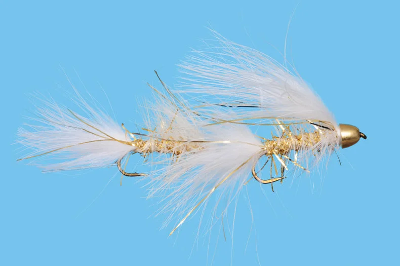 Fishing hook crimp guide-Goldie Articulated Streamer