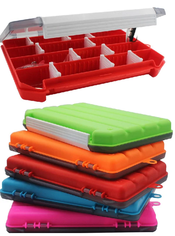 Fishing tackle waterproof tray-Fishing Tackle Box - 11pc Storage Container