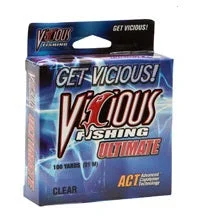 Fishing hook bending tray-Vicious Ultimate Clear Mono 100yd 14lb