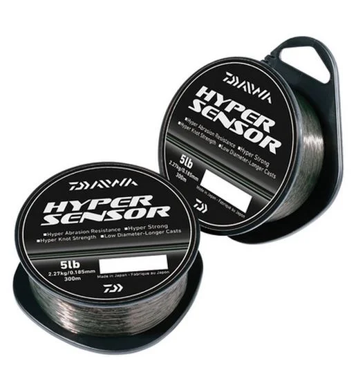 Fishing hook crimp case-Daiwa Hyper Sensor Monofil Fishing Line 300m Spool - All Sizes