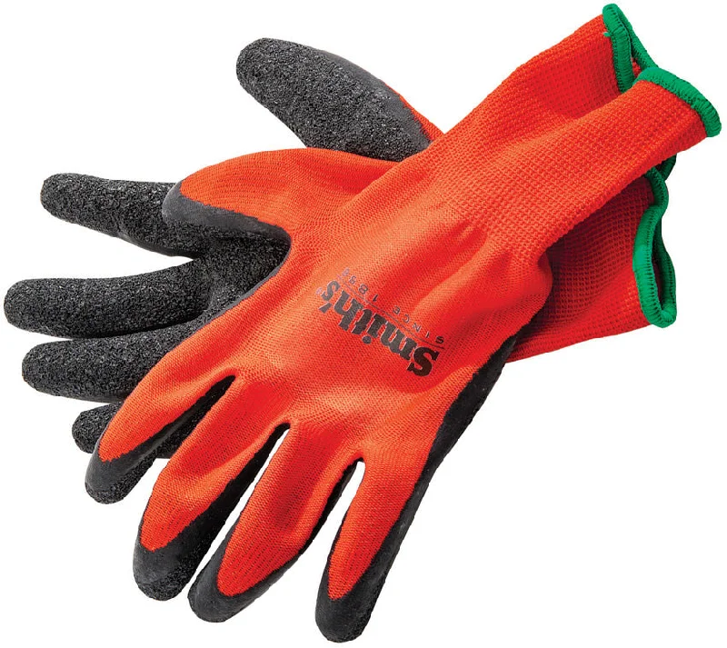 Fishing bait sealing tray-Smith's Sharpeners Regal River Orange X-Large Fishing Gloves 51292