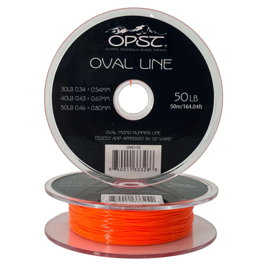 Fishing tackle utility clamp-OPST Oval Line