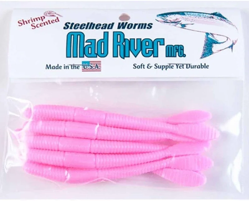 Fishing rod angle tray-Mad River Mfg. Steelhead Worm