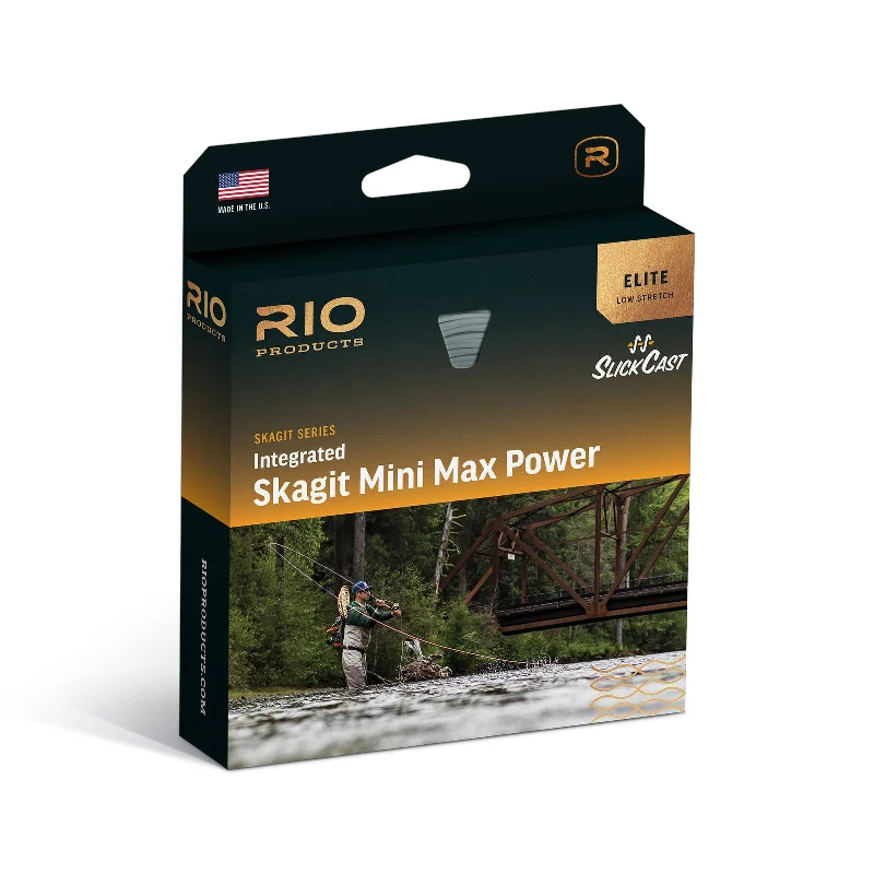 Fishing rod exhibit case-Rio Elite Integrated Skagit Mini Max Power