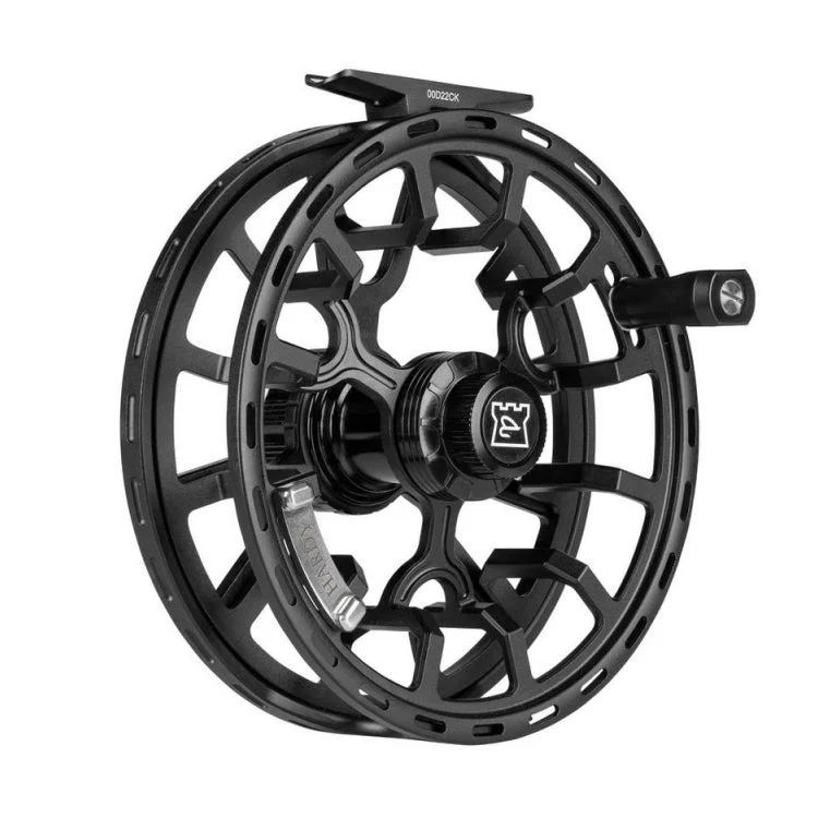 Fishing line knot case-Hardy Fortuna Regent Fly Reel - Black