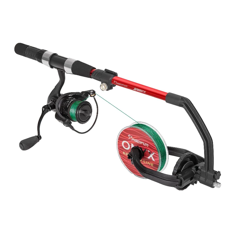 Fishing reel tension clamp-Piscifun® Speed X Fishing Line Spooler Machine