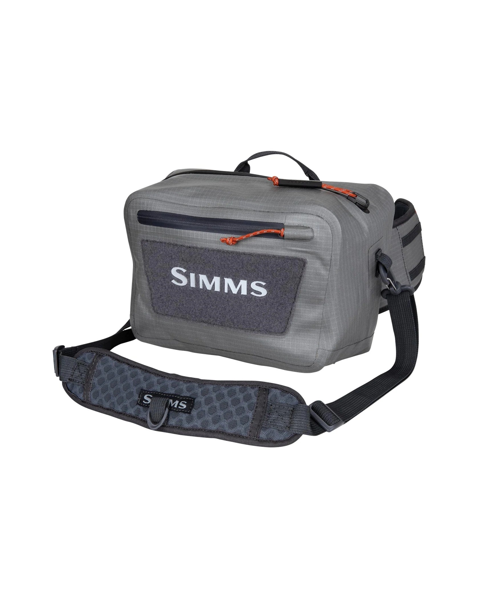 Fishing hook alignment clamp-Simms Dry Creek Z Hip Pack