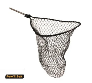 Fishing reel line tray-Frabill Net Baitwell 7"x6" D Hoop 8" Handle Nylon