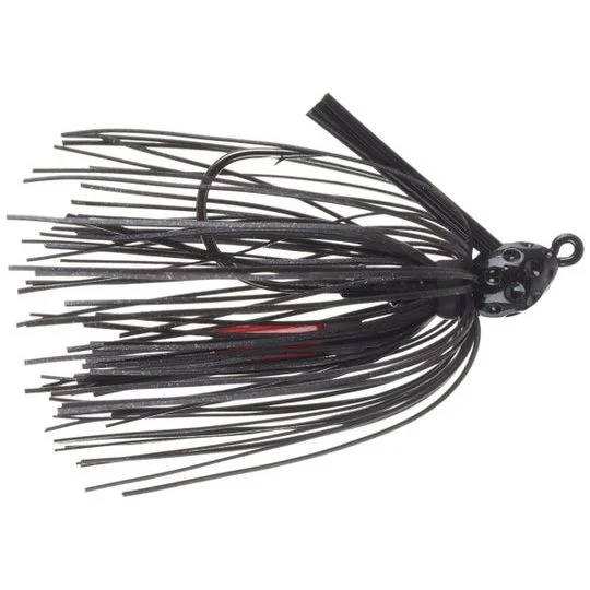 Fishing rod fixed tray-Cumberland Pro Lures Bama Swim Jig 3/8 Oz Blackout