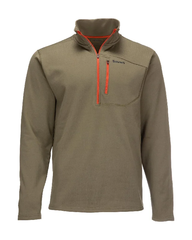 Fishing tackle slim case-Simms Thermal 1/4 Zip Top Men's