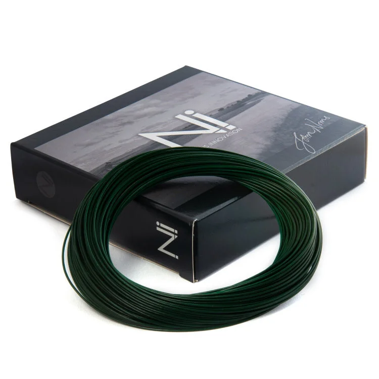 Fishing rod fixed case-John Norris Ni1 Extreme Distance Type 3 Fast Sink Fly Line - Dark Green