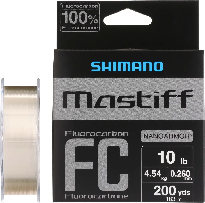 Fishing hook tension case-Shimano Mastiff Fluorocarbon