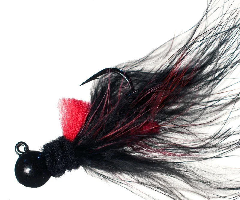 Fishing reel line clamp-Aerojig Marabou Jig