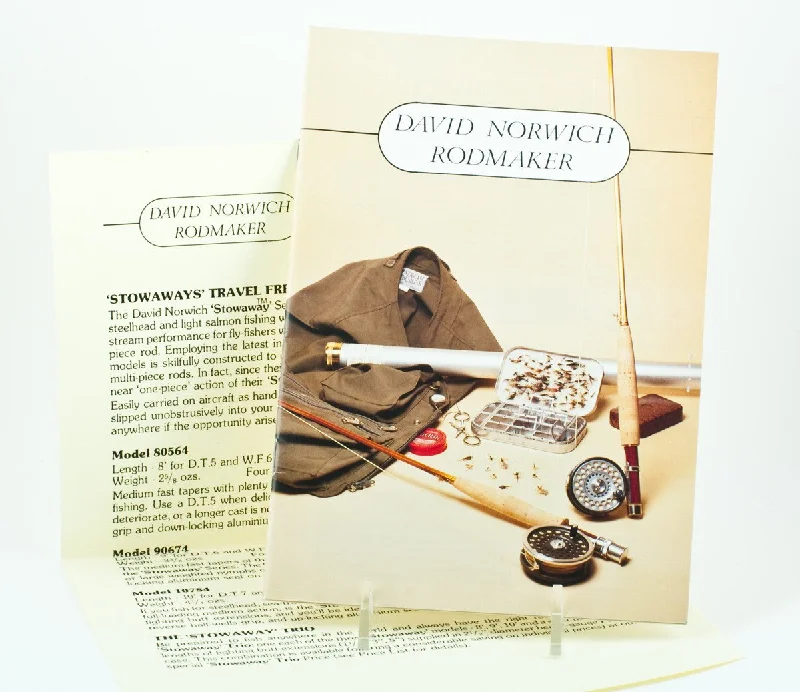 Fishing reel line tray-Norwich, David - Rod Catalog