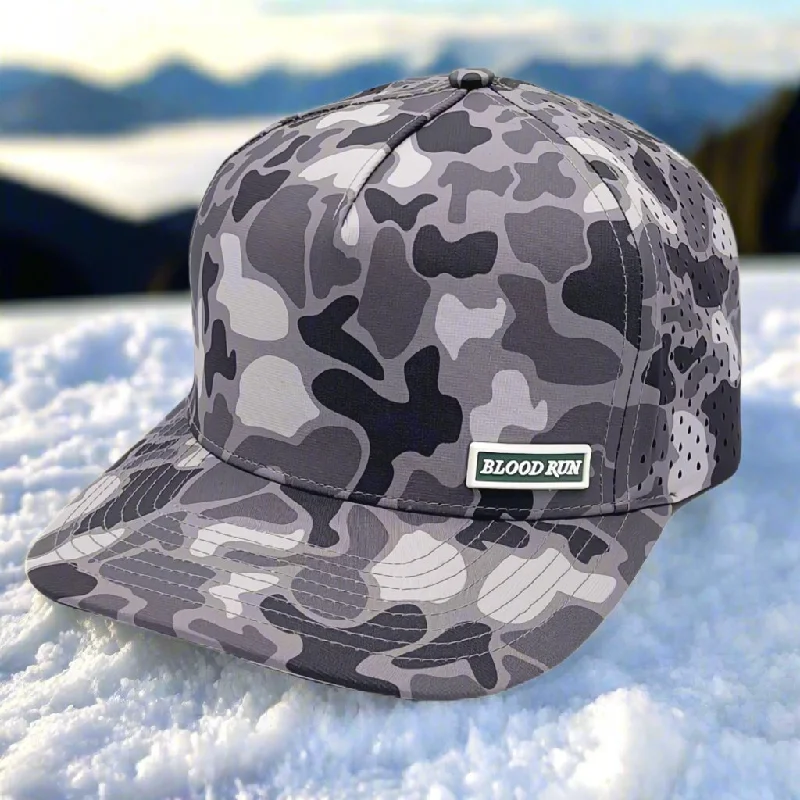 Fishing hook angle tray-DECOY GREY JUNGLE CAMO SNAPBACK FISHING HAT