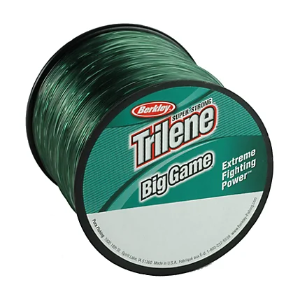 Fishing tackle multi-layer tray-Berkley Trilene Big Game Monofilament Line Green Quarter Pound Spools