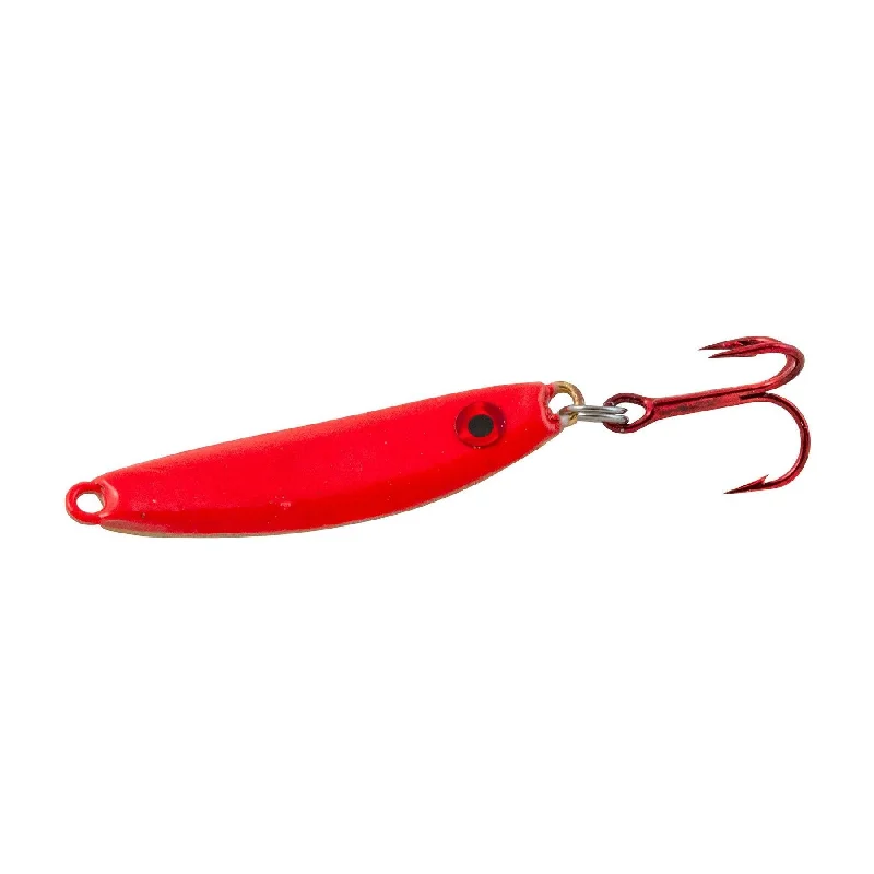 Fishing hook angle clamp-JB Lures Gold Back Varmit 1/4 Oz Neon Red Qty 1