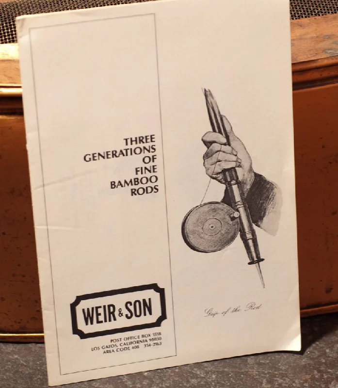 Fishing rod rotating clamp-Weir & Son Rod Catalog 1977