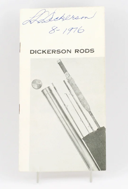 Fishing bait chilling clamp-Dickerson Rod Catalog (signed!)