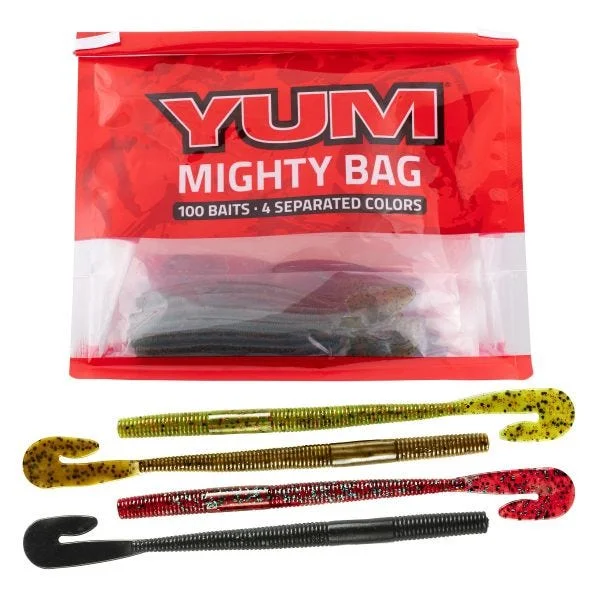 Fishing line splice tray-Yum Thump'n Dinger Bundle Mighty Bag Qty 100